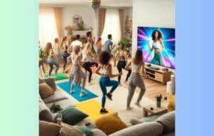 Transforma tu hogar en una explosión de energía y alegría con la app de Zumba