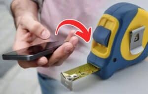 Teléfono móvil: potente cinta métrica digital