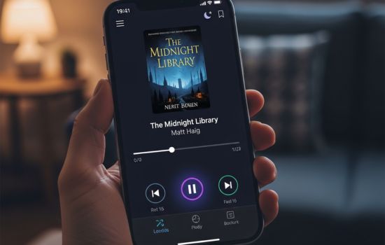 Aplicación para Escuchar Audiolibros en Cualquier Momento